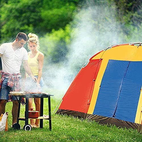  Livebest 8 Person Dome Tent Easy Set Up Family Camping Tent with Portable Bag for Hiking Traveling