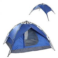 Livebest Large Beach Tent Pop Up Sun Shelter Automatic Canopy Shade Tents Fit 3-4 Persons for Family Camping Travelling