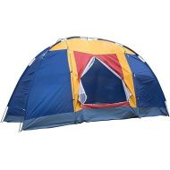 Livebest 8 Person Dome Tent Easy Set Up Family Camping Tent with Portable Bag for Hiking Traveling
