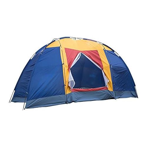  Livebest 8 Person Dome Tent Easy Set Up Family Camping Tent with Portable Bag for Hiking Traveling