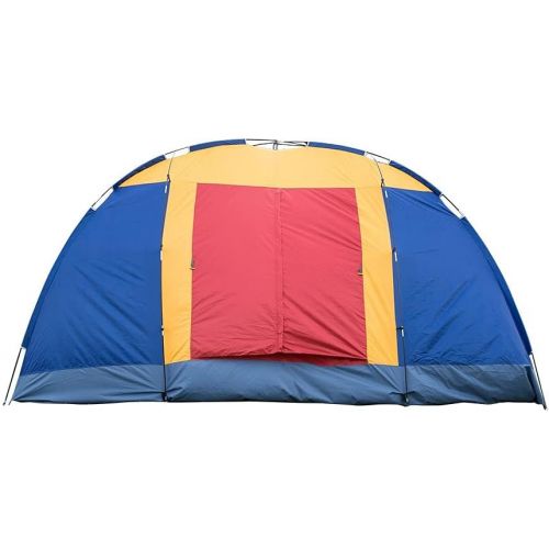  Livebest 8 Person Dome Tent Easy Set Up Family Camping Tent with Portable Bag for Hiking Traveling