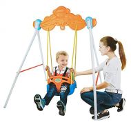 Livebest Child Swing Sets with Seat for Backyard Amusement Park,Load Capacity 55LB