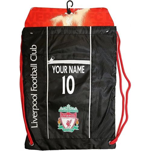  Liverpool Cinch Bag Sack Backpack Book Bag Add Your Name and Number