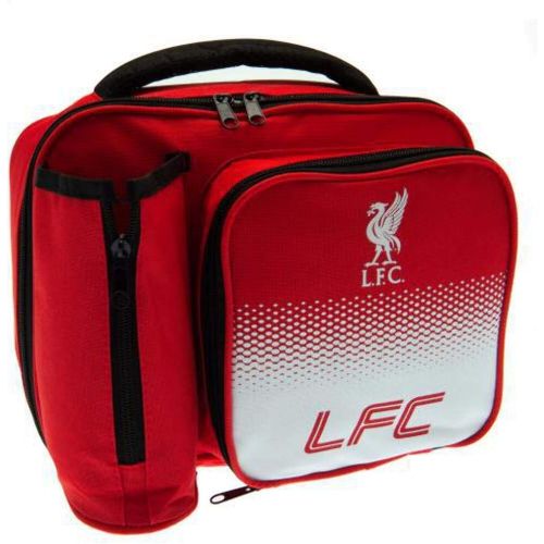  Liverpool F.C. Liverpool FC Lunch Bag - Fade Design - Features Bottle Holder on Side