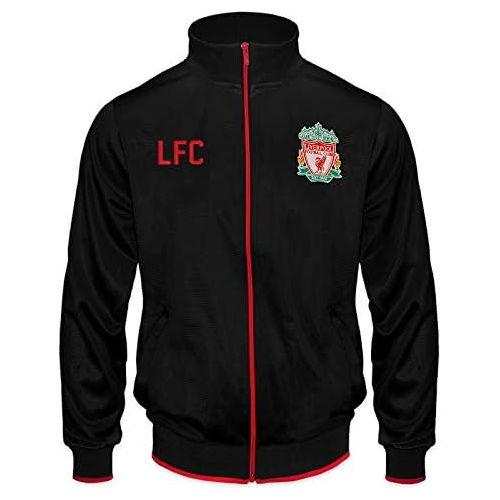  Liverpool F.C. Liverpool Football Club Official Soccer Gift Mens Retro Track Top Jacket