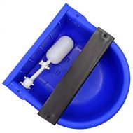Livestocktool.com Blue Automatic Water Bowl with Drainage Hole for Dog Cattle Horse Float Valve Sheep Goat Calf Sow Large Animal Waterer by Livestocktool