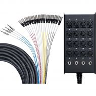Livewire},description:16 XLR input channels on the stage box with 4 TRS return channels for mains, monitor mixes or headphones. The fan side has 16 XLR male connectors with 4 TRS m
