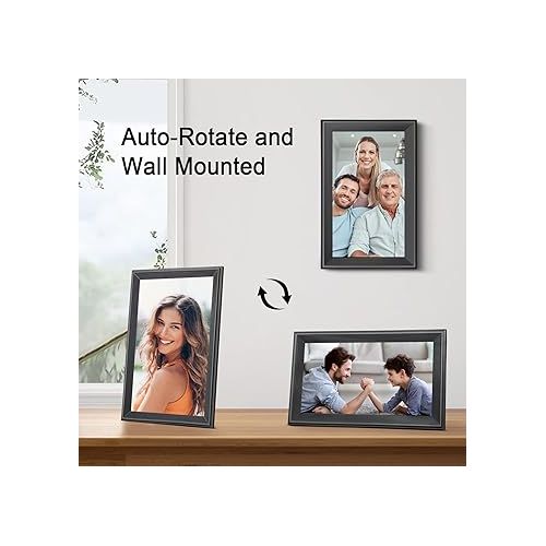  16 inch WiFi Digital Picture Frame, Touch Screen Smart Digital Photo Frame with 32GB Storage, Electronic Picture Frame, Gifts for Women, Men, Mom, Dad