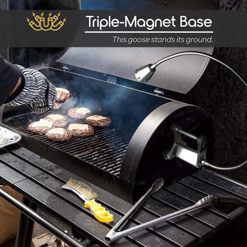  Livin Well Magnetic LED Clamp Light  “GooseLight” Portable BBQ Grill Light and All Purpose Gooseneck Lamp