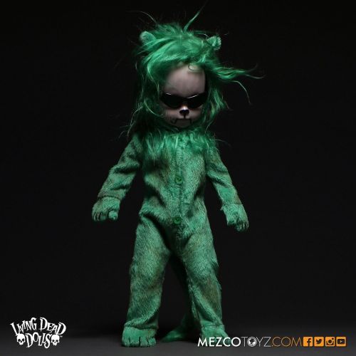  Living Dead Dolls - The Lost In OZ Exclusive Emerald City Variant - Teddy as The Lion