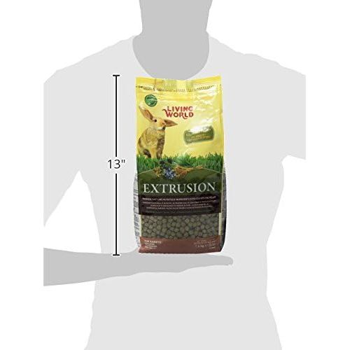  Living World Extrusion Rabbit Food, 3-Pound