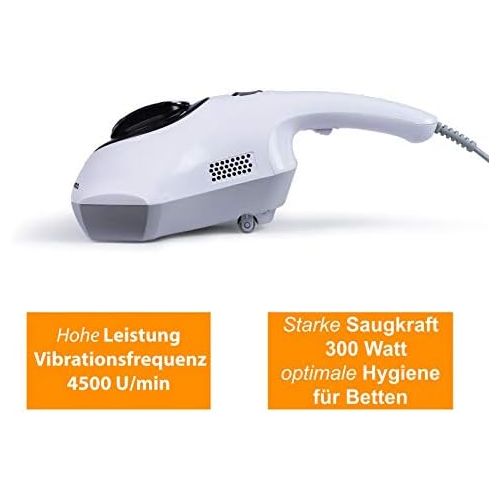  [아마존베스트]LIVOO Mite Vacuum Cleaner with UV Light and Hepa Filter Mite Vacuum Cleaner for Allergy Sufferers (Pet Hair Remover Vacuum Cleaner, Pet Hair, for Mattresses, Mattress Cleaner)