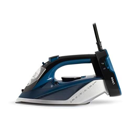  Livoo feel good moments Wireless Steam Iron 2200 Watt Wireless Iron Steam (Non Stick Sole, Self Cleaning, 450 ml Water Tank, Thermostat)