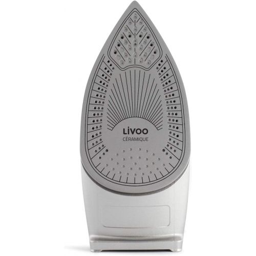  Livoo feel good moments Wireless Steam Iron 2200 Watt Wireless Iron Steam (Non Stick Sole, Self Cleaning, 450 ml Water Tank, Thermostat)