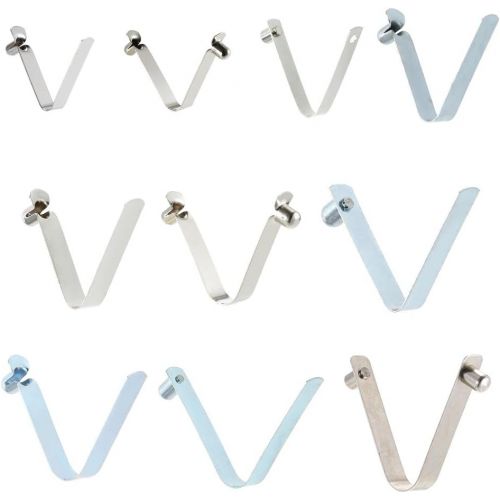  Lixada 6 stuecke Kajak Paddel Fruehling Clips Zeltstange Clips Druckknopf Fruehling Snap Clip Locking Rohr Pin.