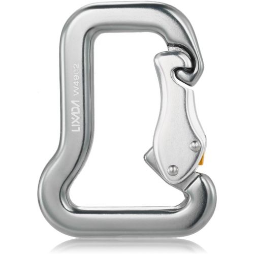  [아마존베스트]Lixada Screwgate Locking Carabiner 18KN Outdoor Safety Rock Climbing Master Hook Paragliding Paraglider Parachute Carabiner