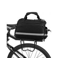 Lixada Fahrradtaschen Gepacktrager Wasserdicht Sitz Multifunktionale Tasche MTB Rennrad Rack Carrier 13L/25L