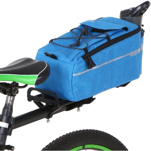  Lixada Insulated Bag for Warm/Cool Items, Bicycle Rear Rack Storage Luggage, Bicycle Seat Multifunctional Insulated Trunk Cooler Bag, Shoulder Bag, 11.4 6.3 6.7in