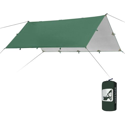  Lixada 3x2.1m Awning Waterproof Tarp Tent Shade Folding Camping Canopy Ultralight Beach Sun Shelter