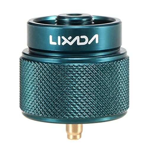  Lixada Camping Stove Adapter 1L Outdoor Propane Small Tank Input EN417 Lindal Valve Output