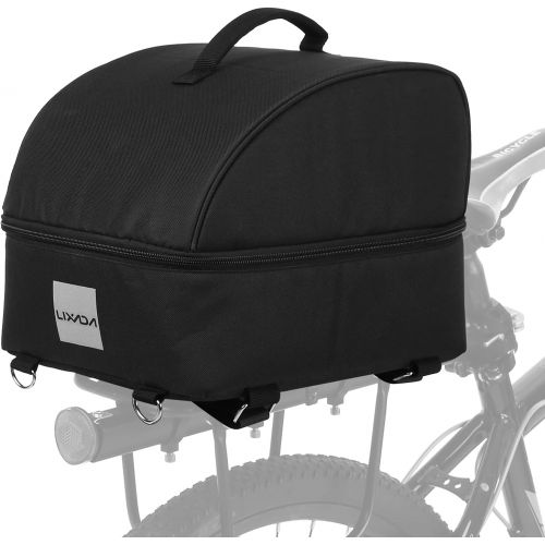  Lixada Bike Rack Bag Waterproof Cycling Bike Rear Seat Bag Bike Trunk Cargo Pack Road MTB Road Bike Carrier Bag Pannier Handbag