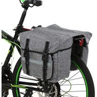 Lixada Bike Bag Bicycle Panniers Bag Large Capacity Waterproof Bicycle Rear Seat Bag Bike Cargo Bag MTB Bike Storage Bag