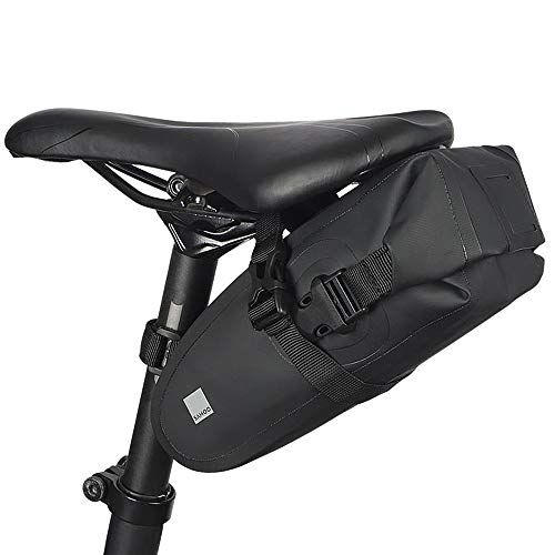  Lixada Bicycle Saddle Bag Waterproof Bicycle Storage Bag Reflective Cycling Rear Seat Post Bag Large Capacity Tail Rear Bag MTB Road Bike Bag Bicycle Storage Bag Bike Accessories