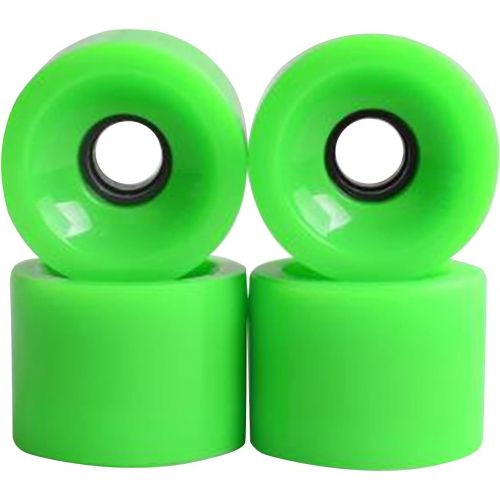  Lixada 4pcs Skateboard Wheels 70 x 51mm Longboard Skate Wheel Set 78A PU Cushion Wheel for Long Board Wheel Replacement