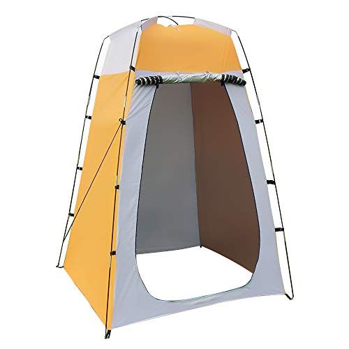  Lixada Outdoor 6FT Quick Set Up Privacy Tent, Toilet, Camp Shower, Portable Changing Room for Camping Shower Biking Toilet Beach: Sports & Outdoors