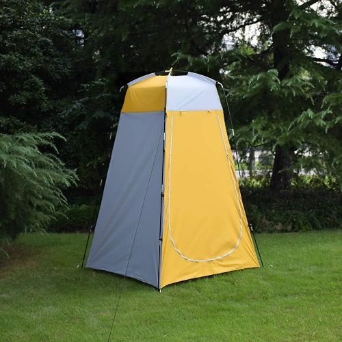  Lixada Outdoor 6FT Quick Set Up Privacy Tent, Toilet, Camp Shower, Portable Changing Room for Camping Shower Biking Toilet Beach: Sports & Outdoors