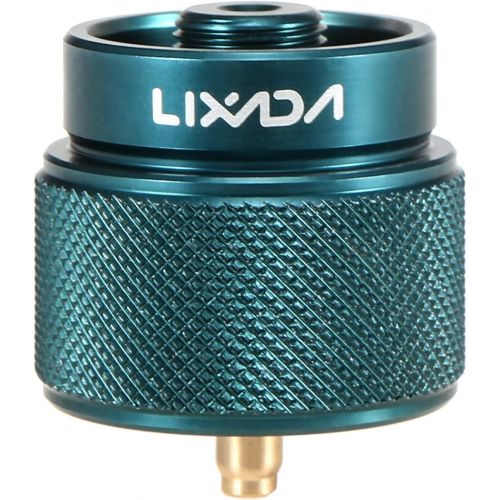  Lixada Camping Stove Adapter 1L Outdoor Propane Small Tank Input EN417 Lindal Valve Output