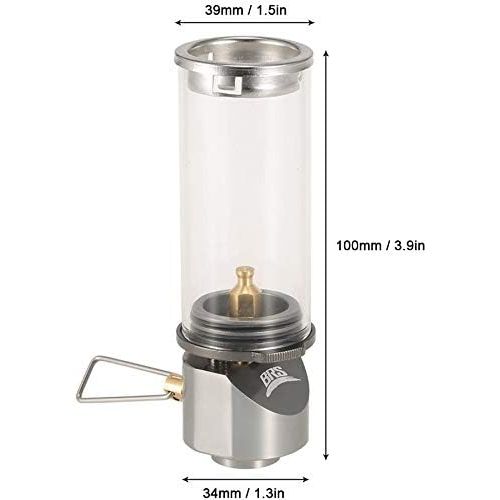  Lixada Lamp Light Butane Gas Light Lantern Outdoor Use Only for Camping Picnic Self-Driving (Gas Light Lantern)