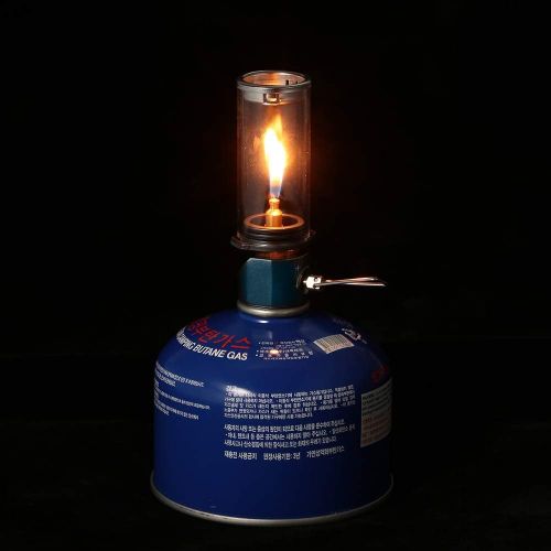  Lixada Lamp Light Butane Gas Light Lantern Outdoor Use Only for Camping Picnic Self-Driving (Gas Light Lantern)