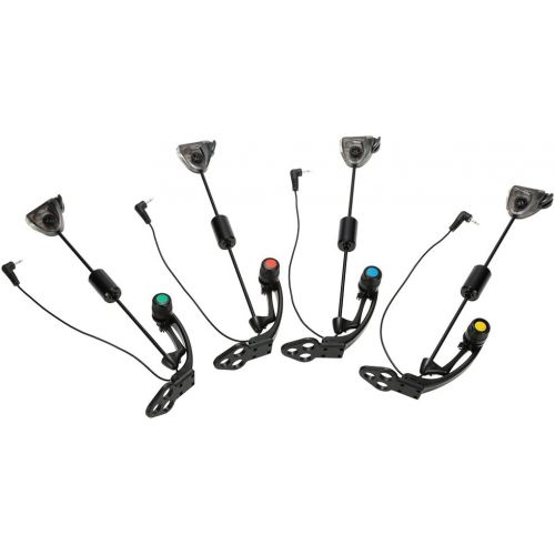  [아마존베스트]Lixada LED Fishing Swinger Bite Alarm, Set of 4