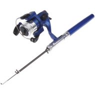 [아마존베스트]Lixada Fishing Rod Aluminium Pocket Pen Rod Fishing Mini Telescopic Fishing Rod Pole + Reel
