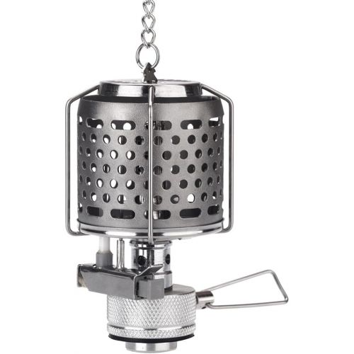  Lixada Mini Portable Camping Lantern Gas Light Tent Lamp Torch Hanging Metal Lamp-chimney Butane 80LUX