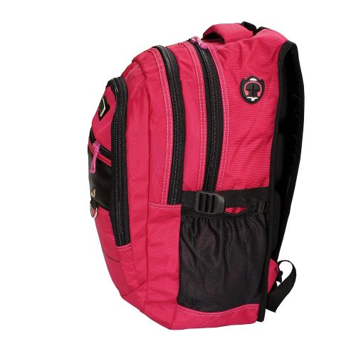  Lizer Relaxion Unisex Backpack Travel Backpack School Backpack Back to School (PINK)