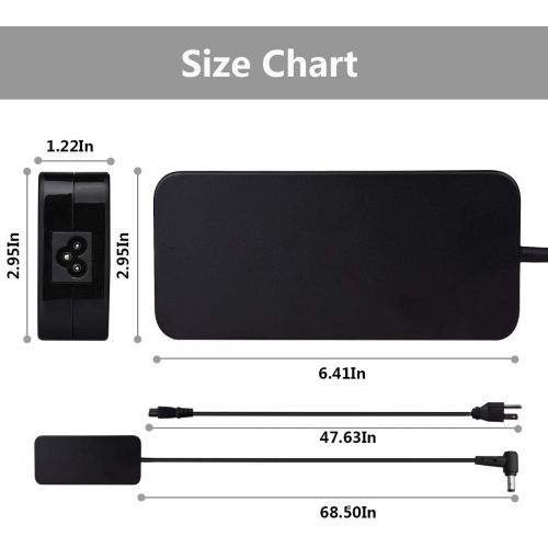  Llamatec New 19V 6.32A 120W Charger for Asus FX504 UX510UW N56J N56VM N56VZ N750 Laptop Adapter AC Power