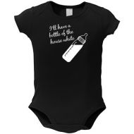 Lll lll Have a Bottle of the House White Black Baby Bodysuit One-piece
