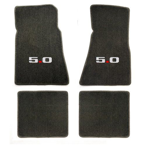  Lloyd Mats Grey 5.0 Mustang Heavy Plush Floor Mats