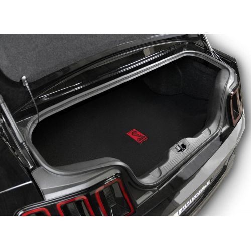  Lloyd Mats Shelby GT-350 Black Ultimat 3pc Floor & Trunk Mats Red Grille Logos