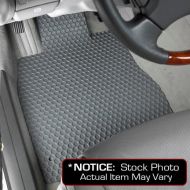 Smart Fortwo Lloyd Mats Custom-Fit All-Weather Rubbertite Floor Mats 2 Piece Front Set - US Version Only - Rubber/Plastic Floor - Grey (2008 08 2009 09 2010 10 2011 11 2012 12 )