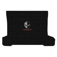 Lloyd Mats Corvette C7 Coupe Jet Black Rear Cargo Mat - Jake Skull & Racing Logos