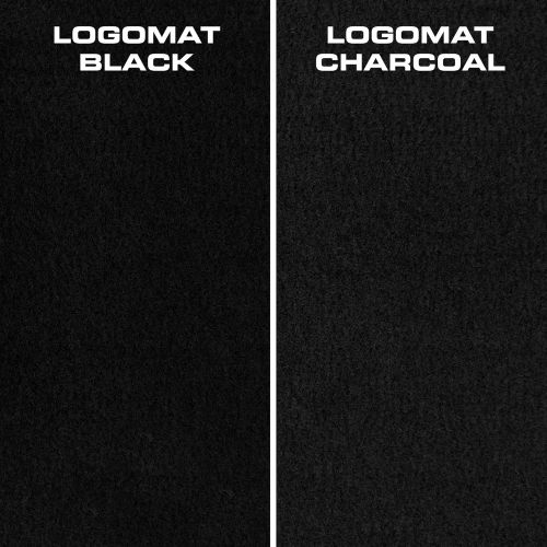  Lloyd Mats LogoMat Custom Fit Carpet Floor Mats - Chrysler 300 2011-On 4Pc Front & Back Set, Charcoal (Dark Gray). Fits Model Years 2011, 2012, 2013, 2014, 2015, 2016, 2017, 2018,