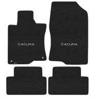 Lloyd Mats  VELOURTEX Floor Mats for TSX 2009-2014 4Pc Mats EBONY VELOURTEX ACURA with A LOGO