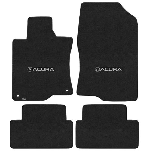  Lloyd Mats  VELOURTEX Floor Mats for TSX 2009-2014 4Pc Mats EBONY VELOURTEX ACURA with A LOGO