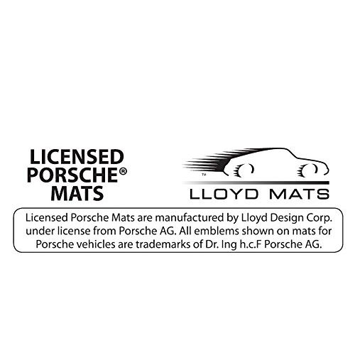  Lloyd Mats Ultimat Porsche Cayenne S Custom Porsche Cayenne S Black App Floor Mats 2003 2004 2005 2006 2007 2008 2009 2010 2011 2012 2013 2014 2015 2016