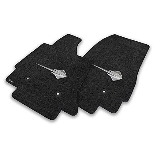  Lloyd Mats Fits 2014-2016 C7 Corvette Jet Black Floor Mats - Stingray Logos