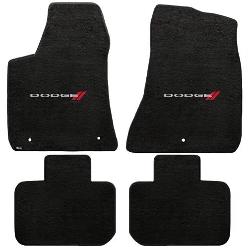  Lloyd Mats VELOURTEX Floor Mats for CHARGER 2011-ON RWD 4PC SET-1962 EBONY-VELOURTEX - DODGE