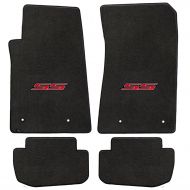 Lloyd Mats Fits Chevrolet Camaro 2010 To 2015 4Pc Mats Ebony Velourtex SS Logo